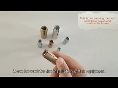 High Strength Steel Drop In Anchor For Fasteners Iron Material