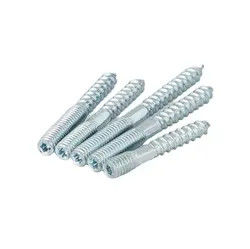 M6*60 M10*200 탄소 강철 헝거 볼트 목재에서 금속 도블 두 개의 끝의 가구 고정